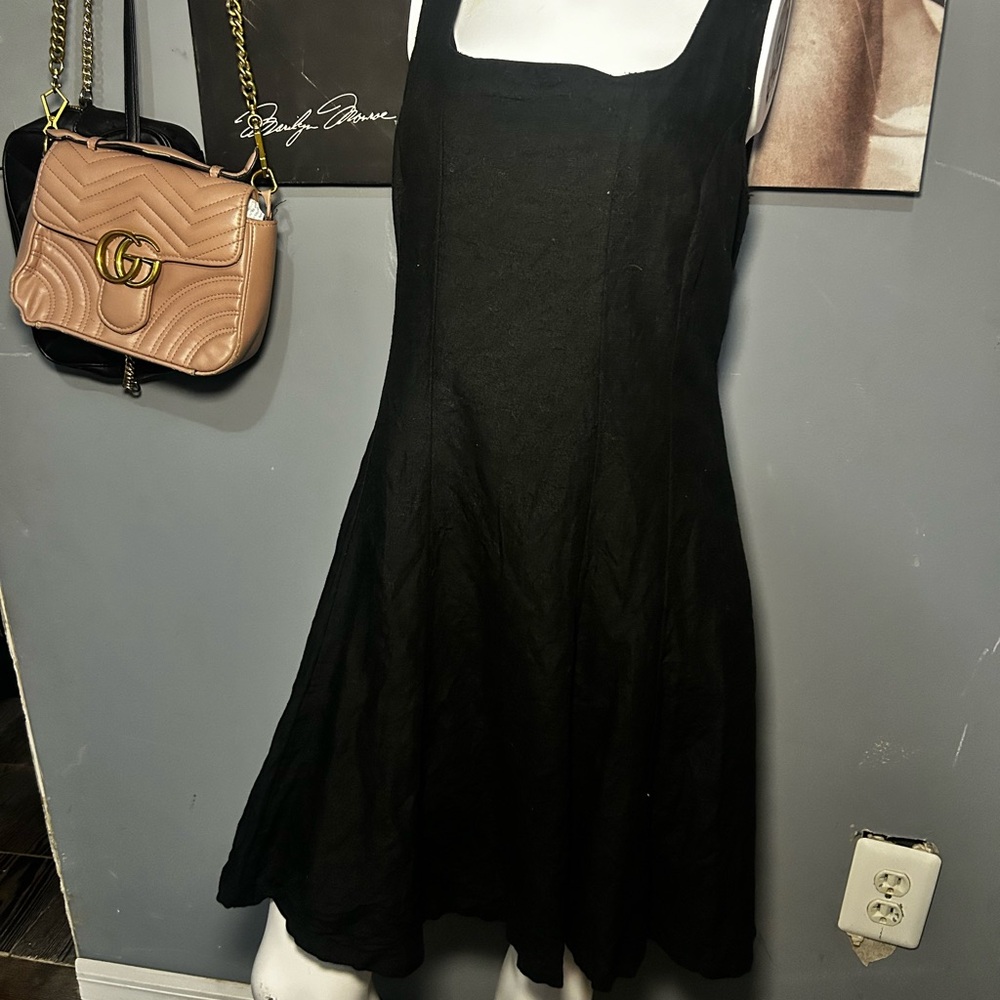 Marshalls Black Asymmetrical Dress